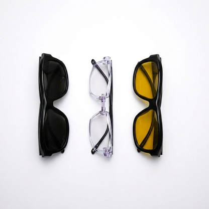 (PAGUE 1 Y LLEVE 3) FocusView Gafas Multifocales + 2 Gafas de Visión Nocturna